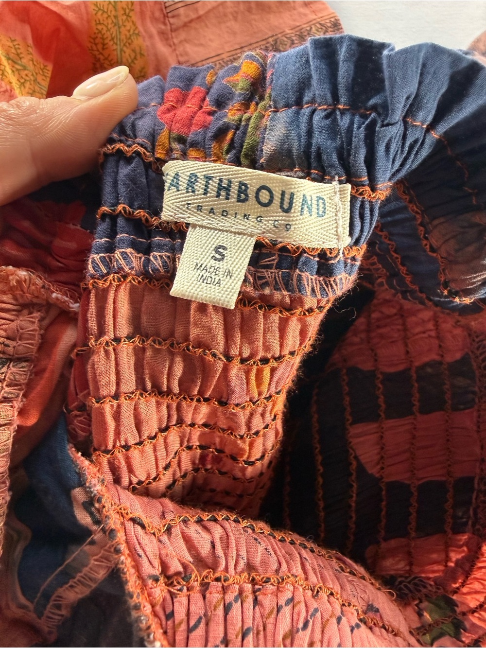 Bohemian Patchwork Maxi Dress | Cottage Core | Bohemian Comfort - Picture 15 of 15